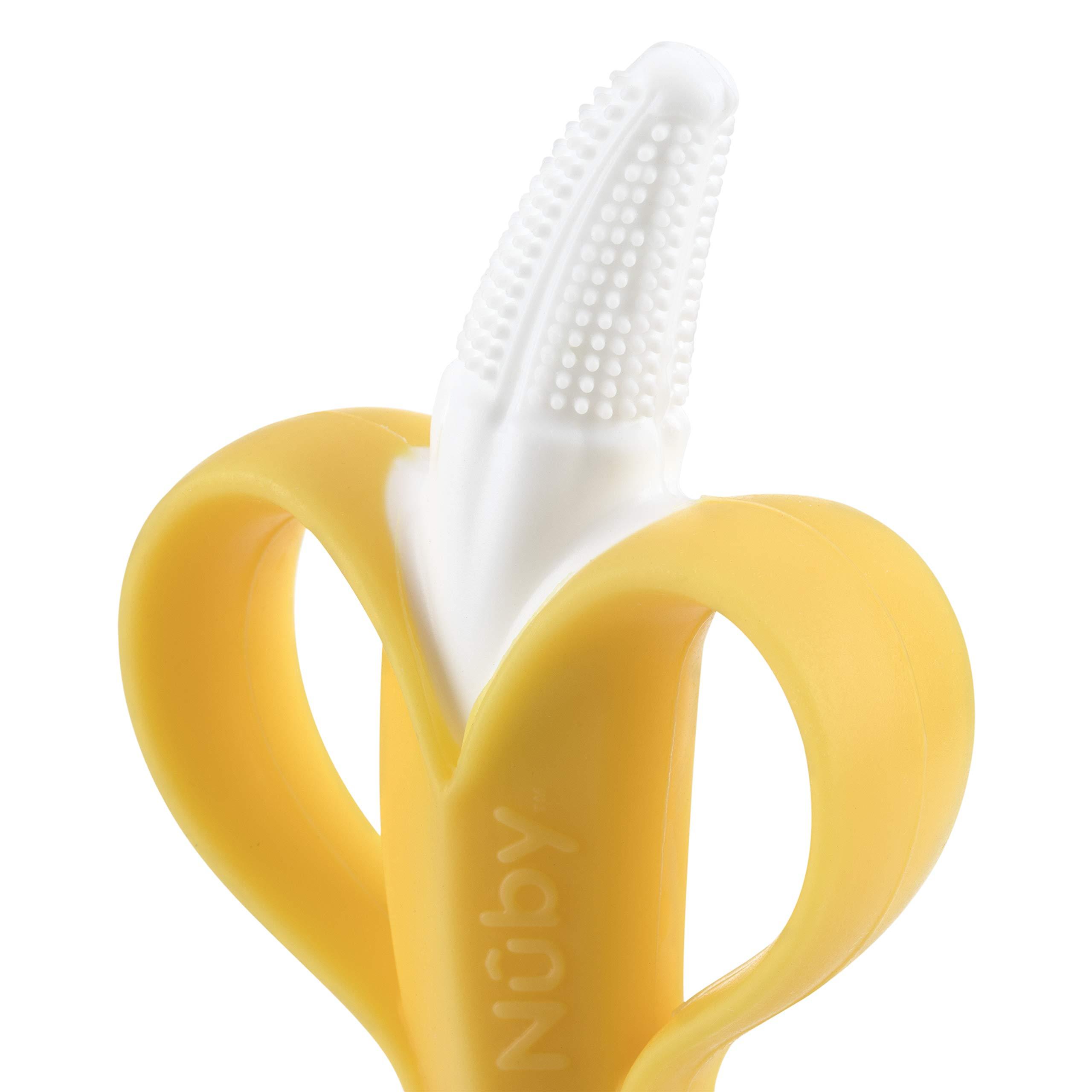 Nuby Nuby Nananubs Banana Massaging Teether, Yellow (Pack of 16)