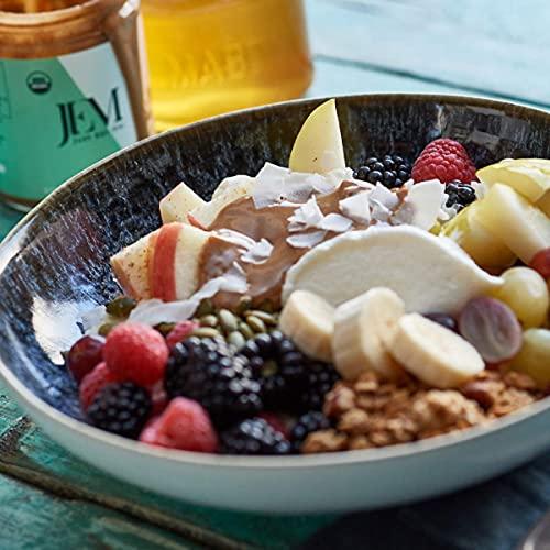 JEM Just Eat Me. JEM Organics Cashew Cardamom Almond Nut Butter, Organic, All Natural, Gluten-Free, Vegan, Paleo, Keto Snack, 6 oz Jar, Single Pack