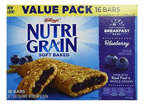 Kellogg's Nutri-Grain Nutri-Grain Cereal Bars - Blueberry - 1.3 oz - 16 ct image-2