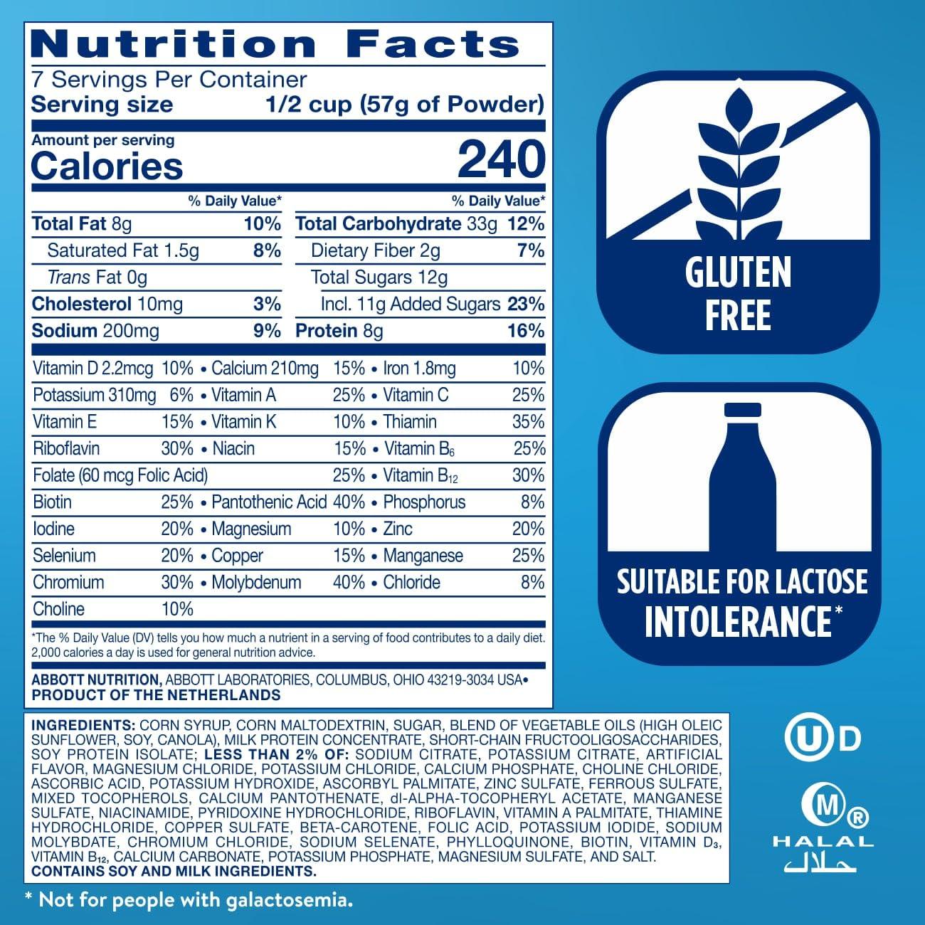 Ensure Ensure Original Nutrition Powder with 9g of Protein Per Serving, Vanilla, 14 ounces