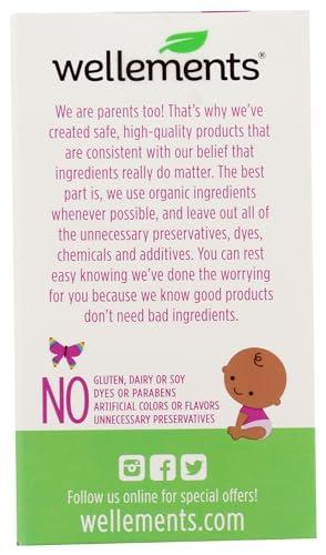 Wellements Wellements Organic Multivitamin Baby Drops, Gluten Free, 1 Fluid Ounces (Pack of 3)
