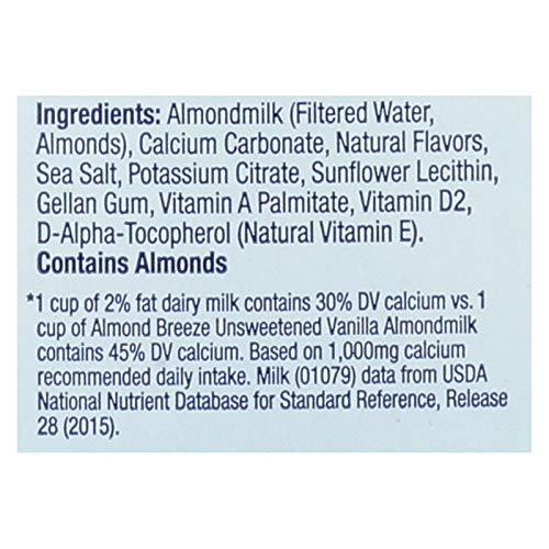 Blue Diamond Almonds Blue Diamond, Almond Breeze Vanilla Unsweetened, 64 Fl Oz