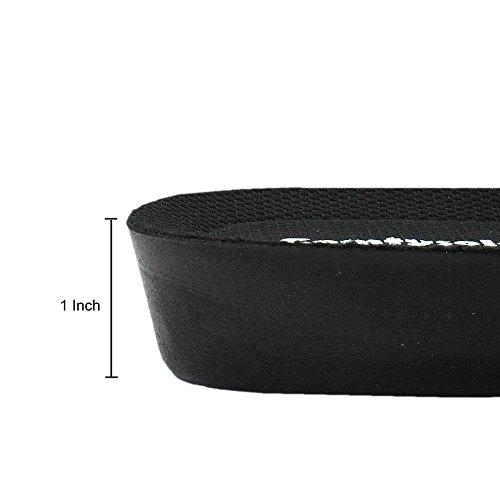 BalanSole US Men's 9-13 Size 1 Inch Height Increase Elevator Insoles Large Size for Men and Women