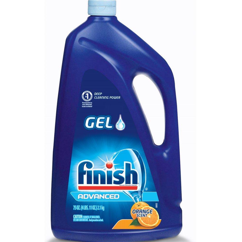 Finish Finish Scent Liquid Gel, Orange Fresh, 75 Ounce