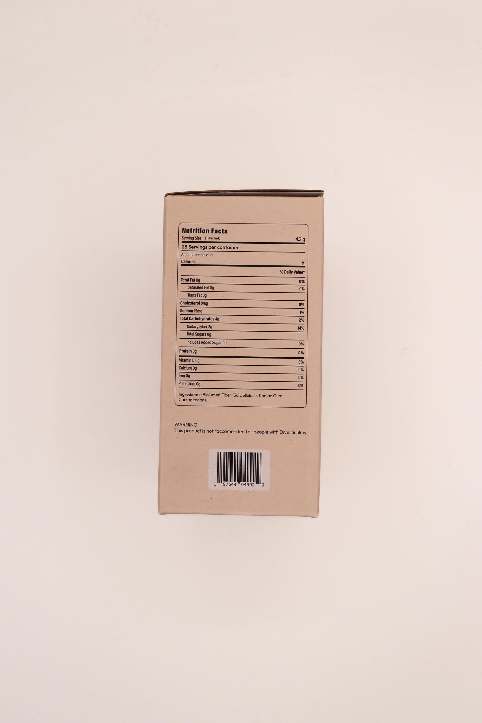 Monch Monch Monch Monch 3D Fiber Sponge Forest Berry with Natural BlackBerry Flavoring - 28 or 60 Servings (Two Week Supply, Original)