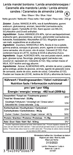 MEDICIS Medicis Premium Candied Almond Dragees (French Jordan Almonds) Sugar Coated Candies Ideal as a Party Favor for Weddings and Baby Showers 75 count bag 8.8oz (Blue)