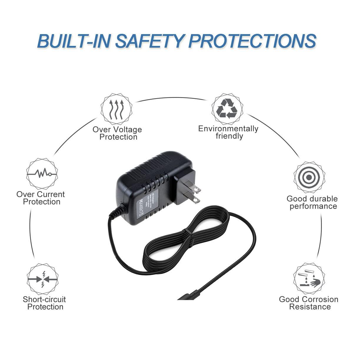 kybate kybate AC Adapter Compatible with Wapike K3 Pro Massage Gun 25V 1A 2500mAh Massage Gun Power Supply