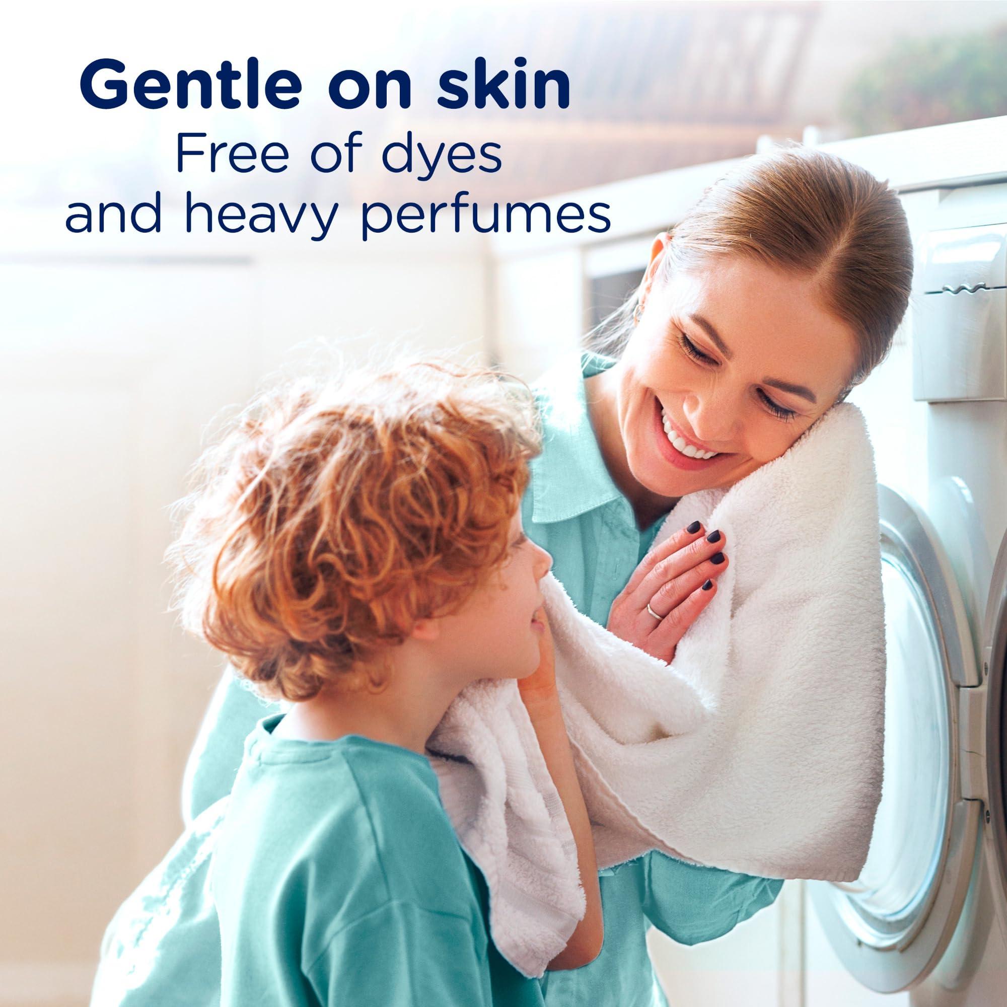 Downy Downy RINSE & REFRESH Laundry Odor Remover and Fabric Softener, Safe on ALL Fabrics, Gentle on Skin, HE Compatible, Cool Cotton, 48 fl oz (Pack of 4)(192 fl oz total)