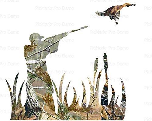 Art of Eric Gunty 1/4 Sheet - Duck Hunting Birthday - Edible Cake/Cupcake Party Topper - D21622