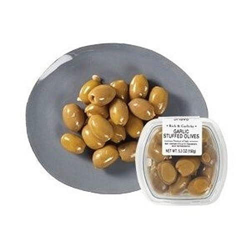 Fresh Pack Fresh Pack Garlic Stuffed Olives, 5.3 oz, 12 Pack