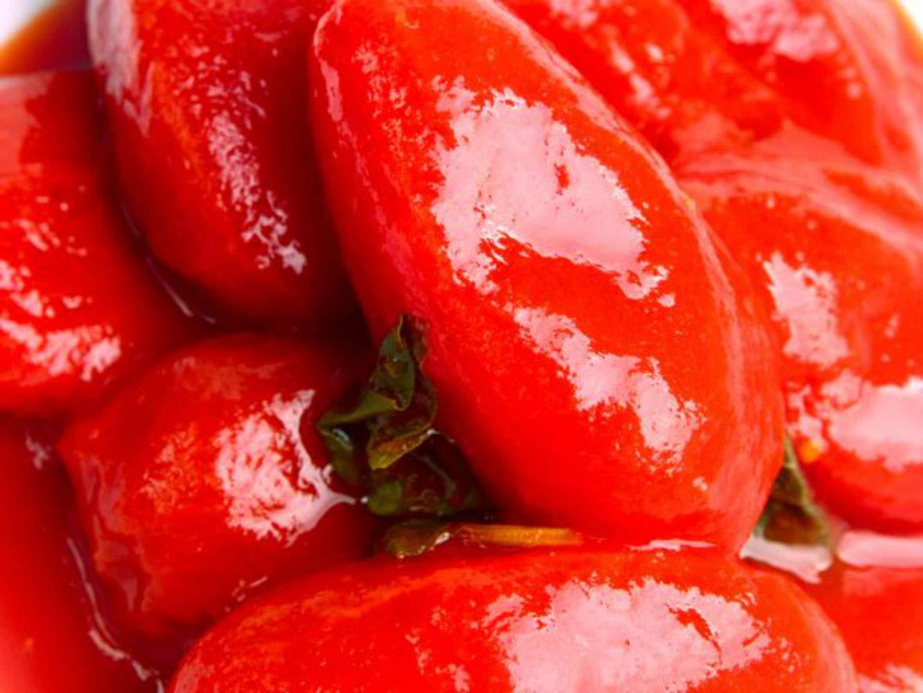 Bianco DiNapoli Bianco DiNapoli Organic Whole Peeled Tomatoes with Basil, 28 oz, 12 pack