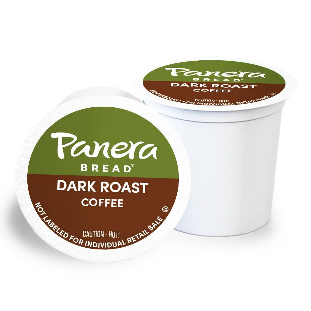 Panera Panera Bread Dark Roast Coffee, Single Serve 96 Count Pods (4 Packs of 24)