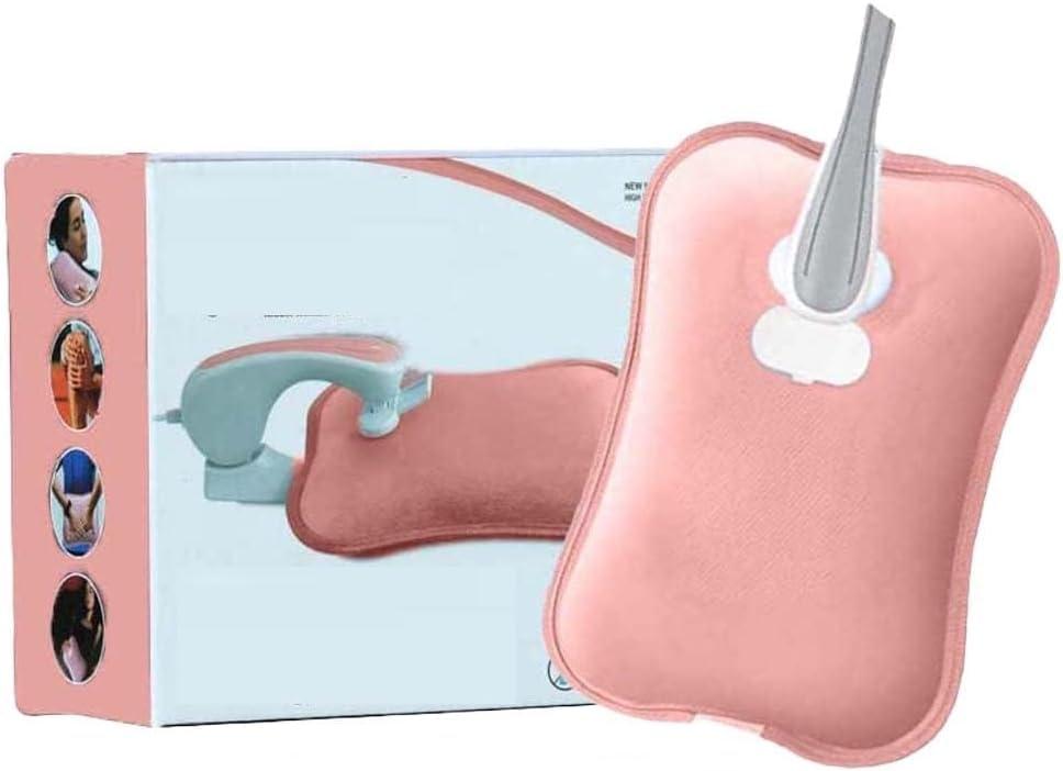 Generic Heating Bag Electric, Heating Pad-Heat Pouch Hot Water Bottle Bag, Dual Insulation Silicon Hot Water Bag 6 Layers Heating Pad with for Pain Relief