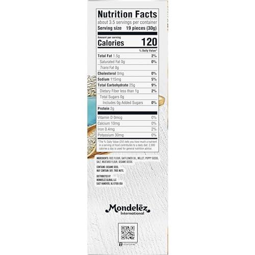 Good Thins Good Thins Mixed Seed Rice Snacks Gluten Free Crackers, 3.5 oz