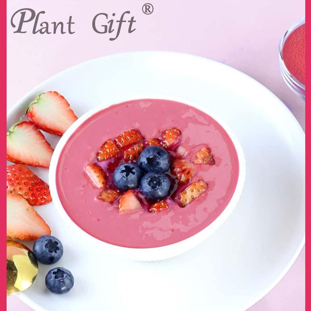 Plant Gift Plant Gift 100% Pure Beetroot Powder 100G/3.25oz Non-GMO Powder, No Filler, No additives, Natural Beetroot Flour,Best Flavor for Smoothie, Drinks, Coffee and Baking, Adds Flavor and Taste