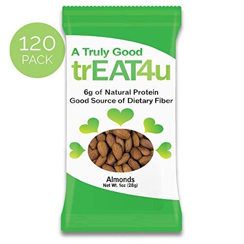 TGF TRULY GOOD FOODS Almonds trEAT4u, 1oz, 120-count