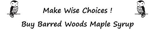 Barred Woods Maple Products Barred Woods Maple - Half Gallon Jug Organic Pure Vermont Maple Syrup 64 oz - Grade A Amber Rich