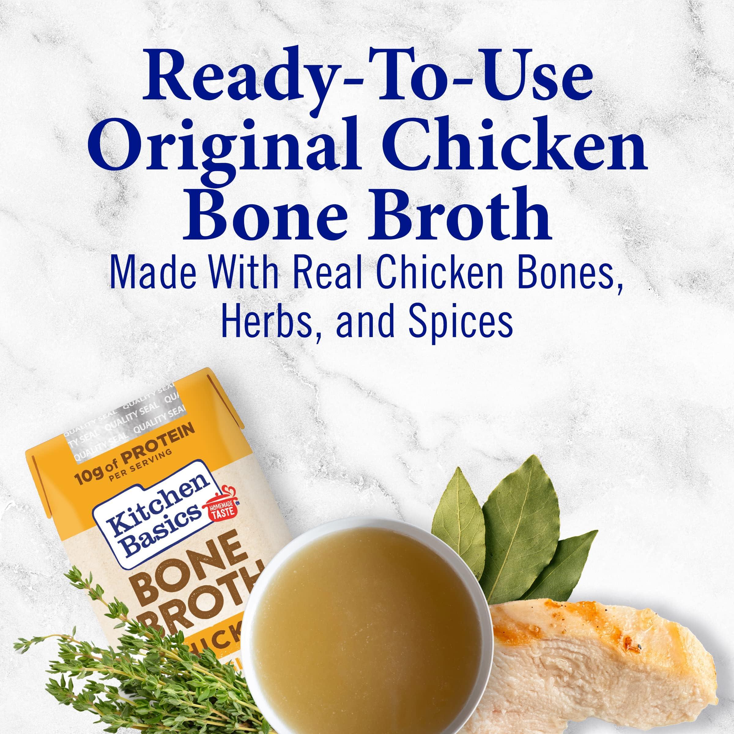 Kitchen Basics Kitchen Basics Original Chicken Bone Broth, 8.25 oz (Pack of 12)
