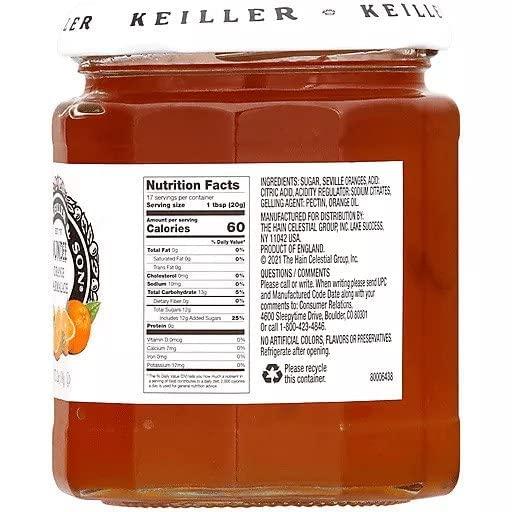 Keiller Keiller & Son Dundee Orange Marmalade, 12 oz (Pack of 2)