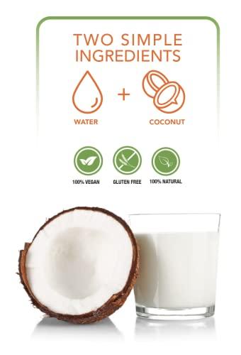 HVA Ceylon Organic Coconut Milk Bulk - 5.28 Gallon (44lb) No Guar Gum, No Preservatives, Gluten Free, Vegan and Kosher 18% Coconut Milk Fat, Unsweetened Bag in Box Shelf Stable