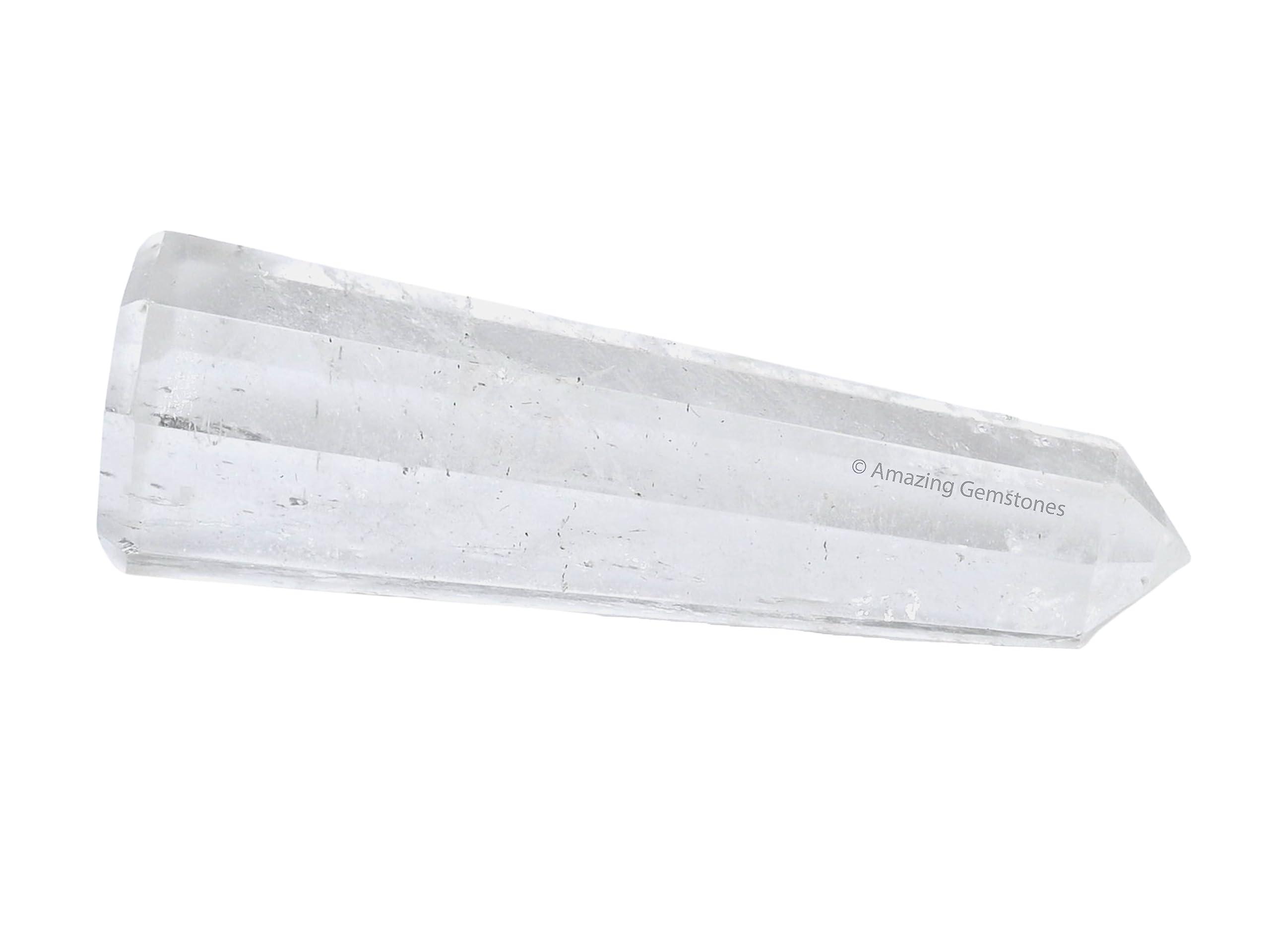 Amazing Gemstone Clear Quartz Crystal Towers ~ Natural Healing Crystal Point Obelisk for Reiki Healing and Crystal Grid (3\" to 4\" INCH)