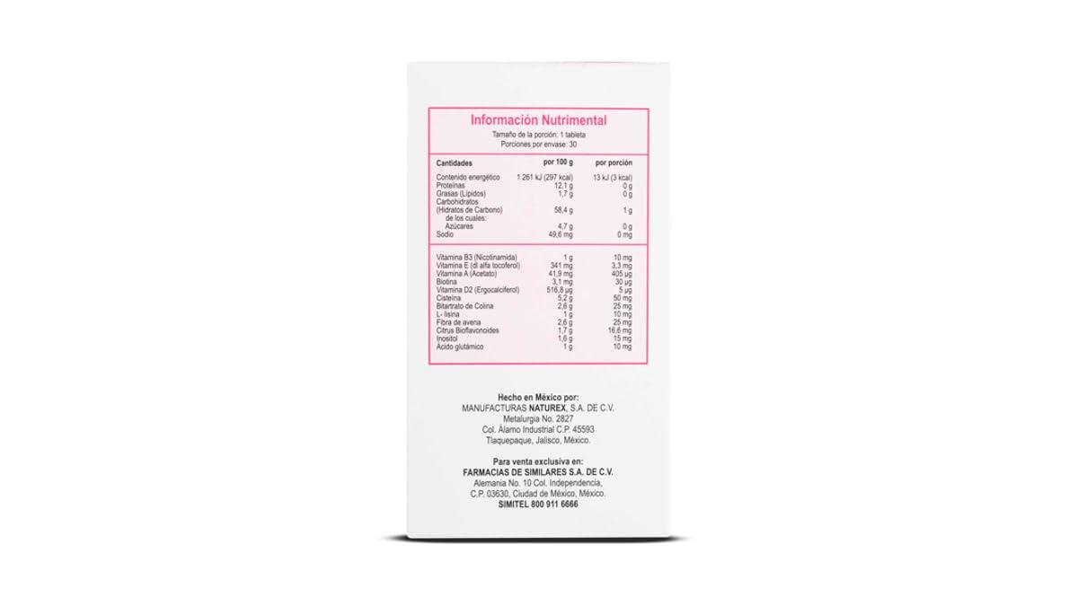 Generic GELASIMI 30TAB CISTE -Antioxidants and Amino acids Supplement for Hair and Nails Gelasimi 30 Tablet- Antioxidantes y Aminocidos Suplemento para Cabello y uas