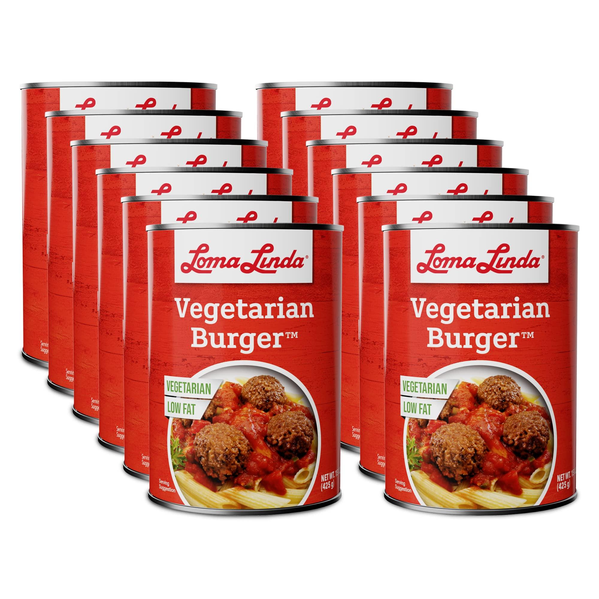 Loma Linda Loma Linda® Vegetarian Burger (15 oz.) 12 pack