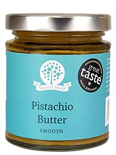 Nutural World Nutural World - Smooth Pistachio butter 6 Oz (170g) - 100% pure single ingredient - Great Taste Award winner