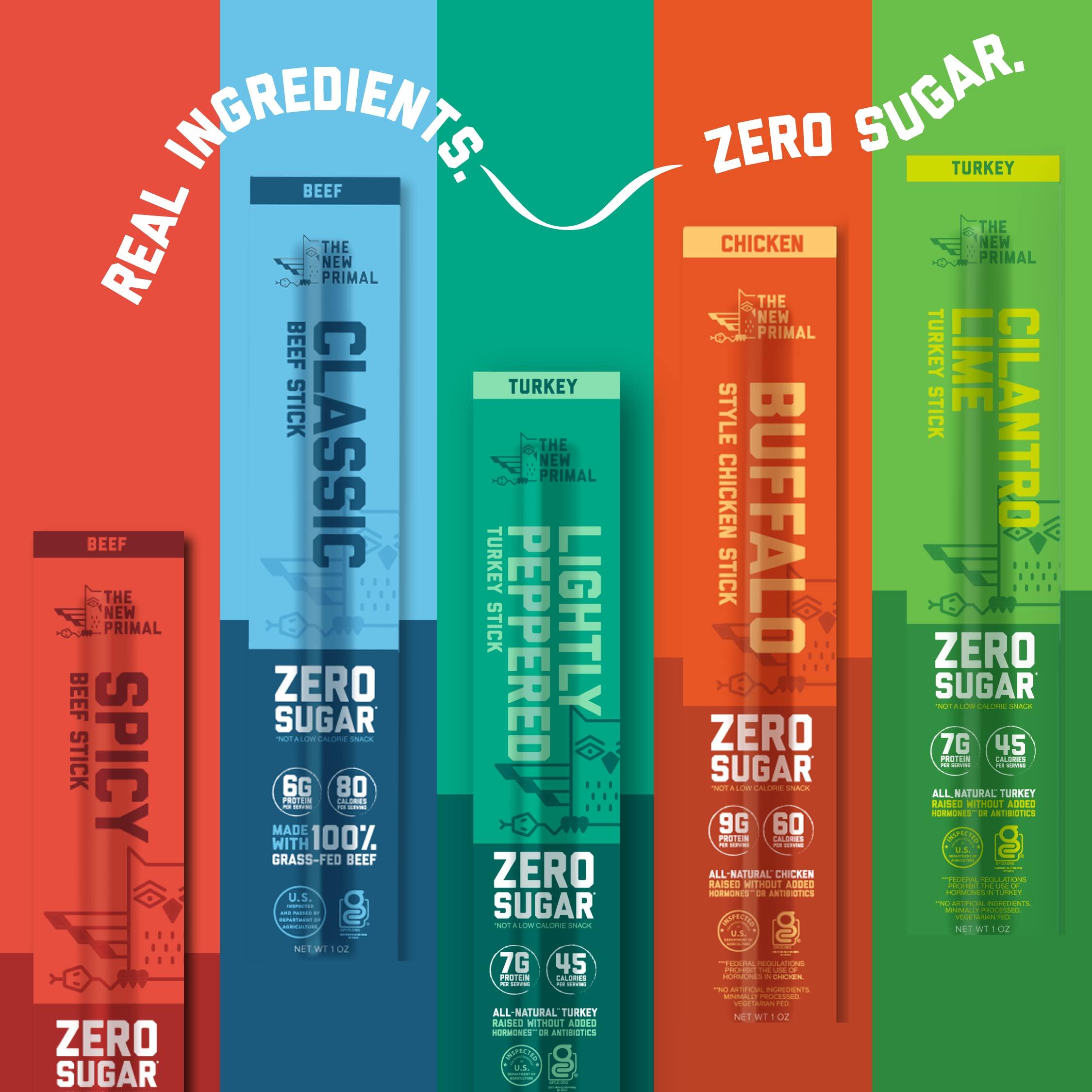 The New Primal The New Primal Jerky Turkey Stick 1 oz, 1 Ounce (Pack of 1) (4003)