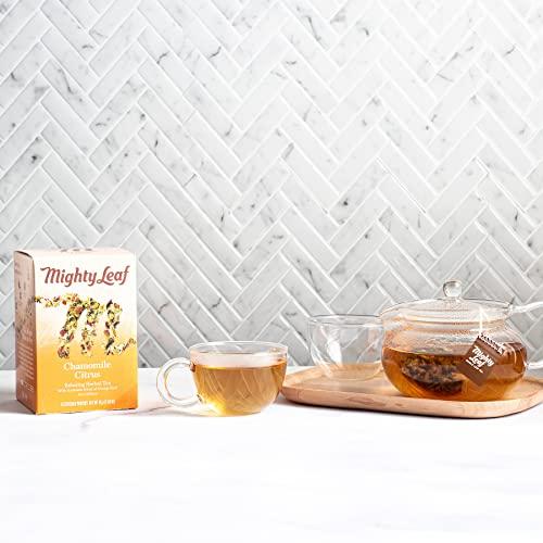 Mighty Leaf Mighty Leaf Whole Leaf Tea Pouches, Chamomile Citrus, 15/Box (510136)