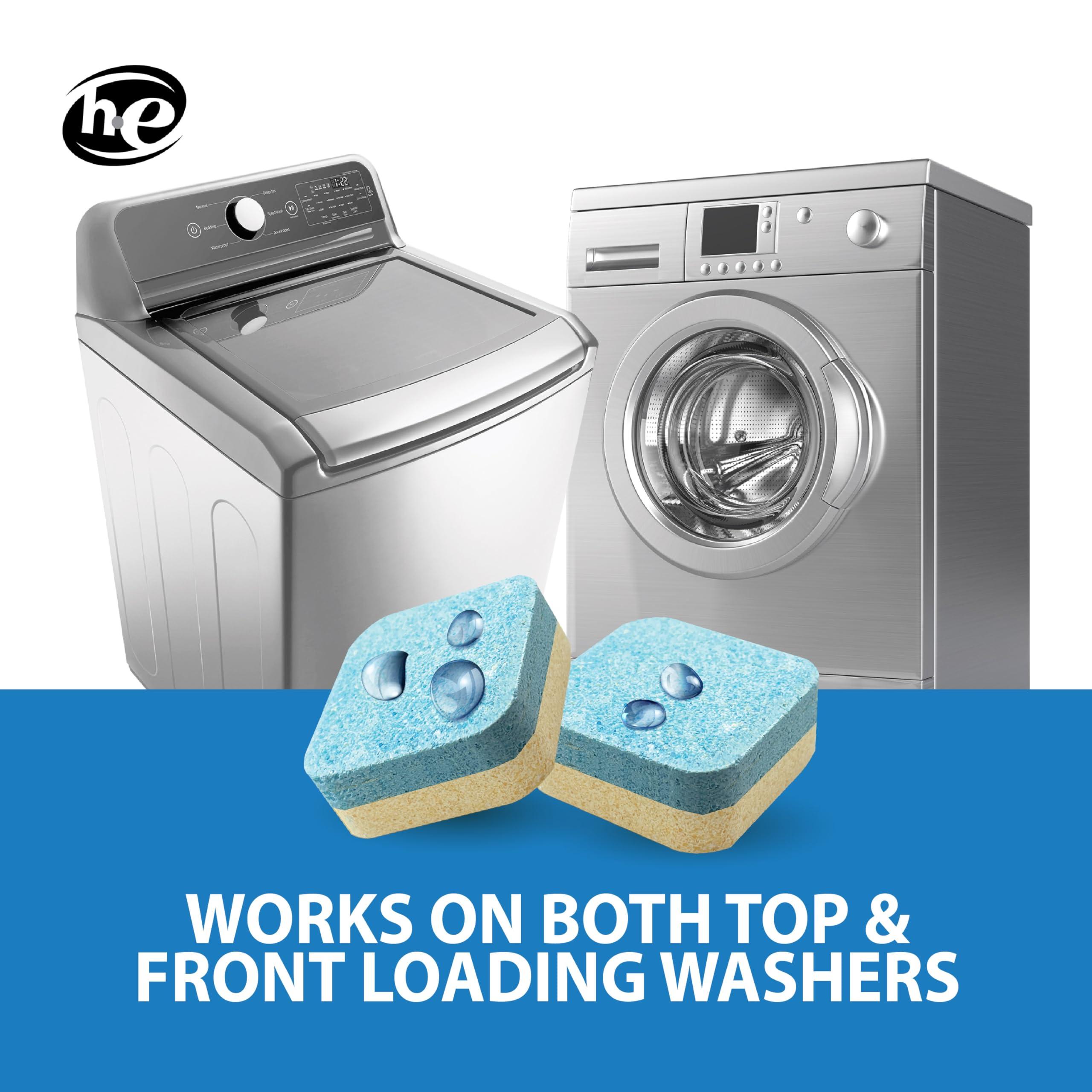 SANI 360 SANI 360 Washing Machine Cleaner, 12 Month Supply is Formulated with Enzyme, Deep Cleans and Deodorizes Front and Top Loading Washers