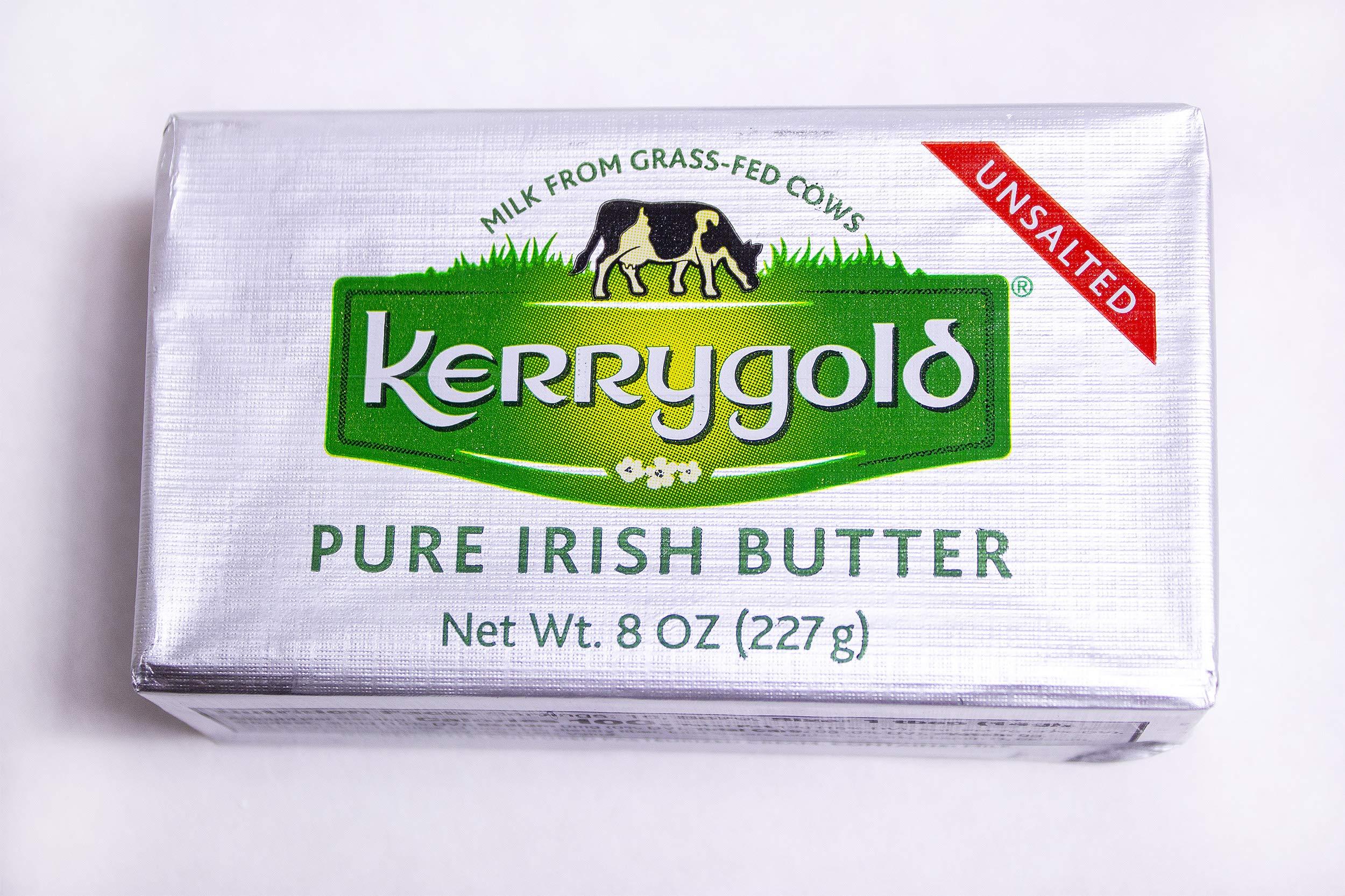 kerrygold Kerrygold Unsalted Butter, 8 Oz Foil Pack (Pack of 10)