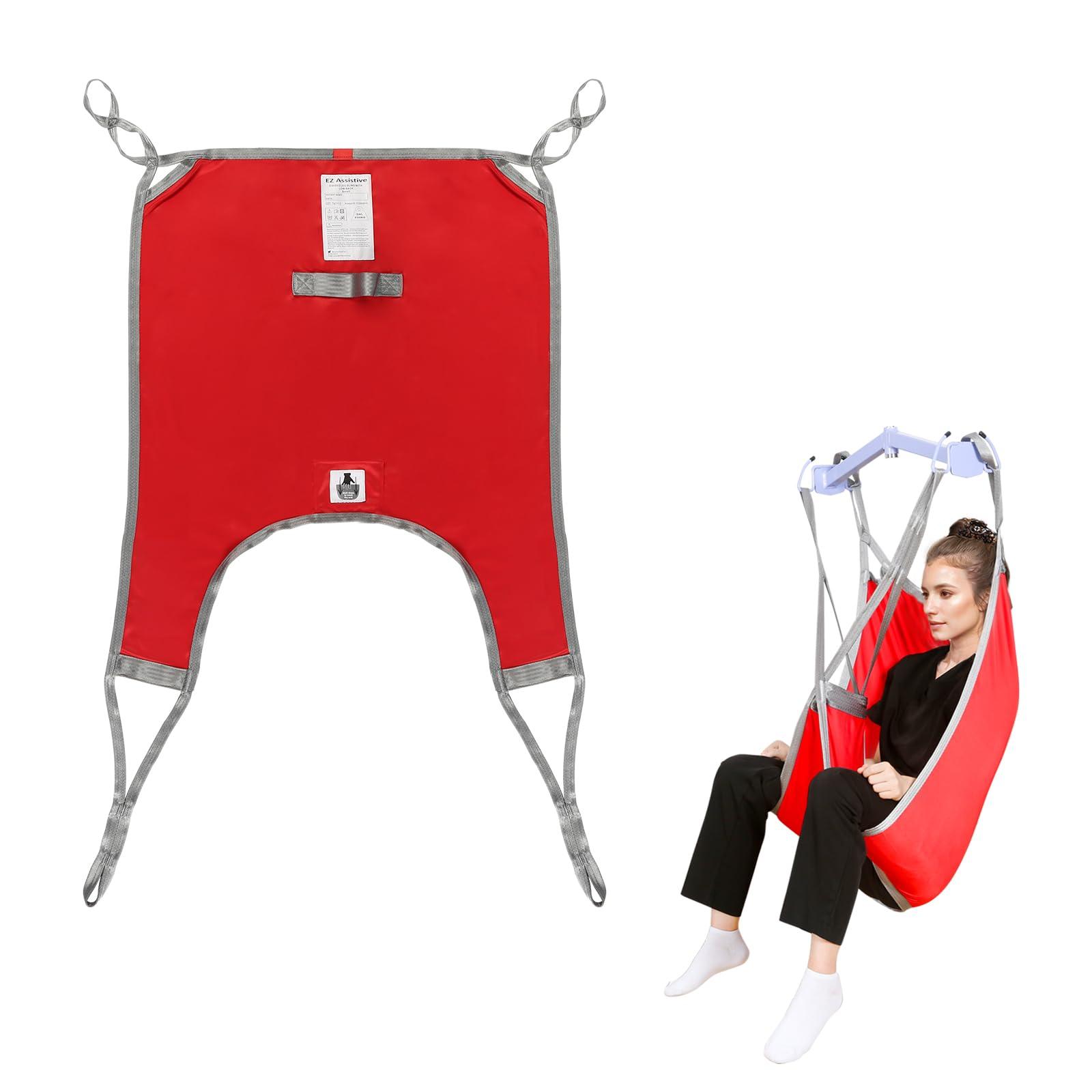 EZ Assistive EZ Assistive Hoyer Lift Sling for Toileting, Patient Lift Sling with Divided Leg U-Sling for Transfer Sling, 500lbs Weight Capacity (Medium)