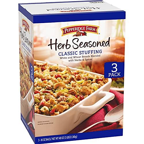 Pepperidge Farm Pepperidge Farm Herb Seasoned Classic Stuffing, 16 Oz (Pack of 3)