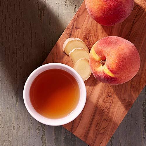 The Republic of Tea The Republic of Tea Decaf Ginger Peach Black Tea, Pack of 250 Tea Bags