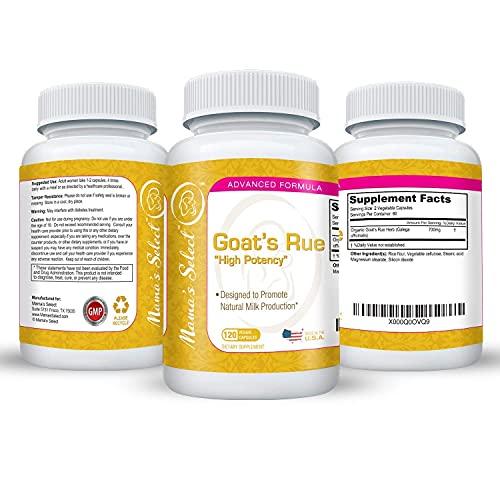 Mama's Select Mama's Select Goat's Rue, Blessed Thistle, and Fenugreek Bundle Combo for Rapid Natural Breast Milk Increase While Breastfeeding!