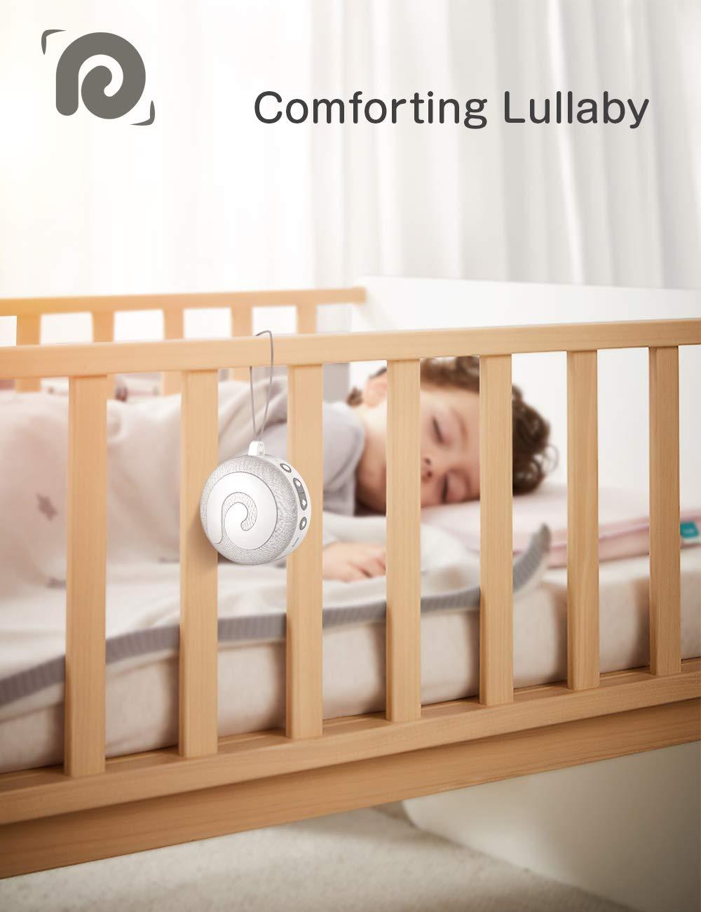 Dreamegg Dreamegg D11 Bundle with D1 White Noise Machine, Sound Machine for Baby Kid Adult, with 24 Calming Sound, Ambient Nightlight, Continuous or Timer, Loud Sleep Machine for Home Nursery Office