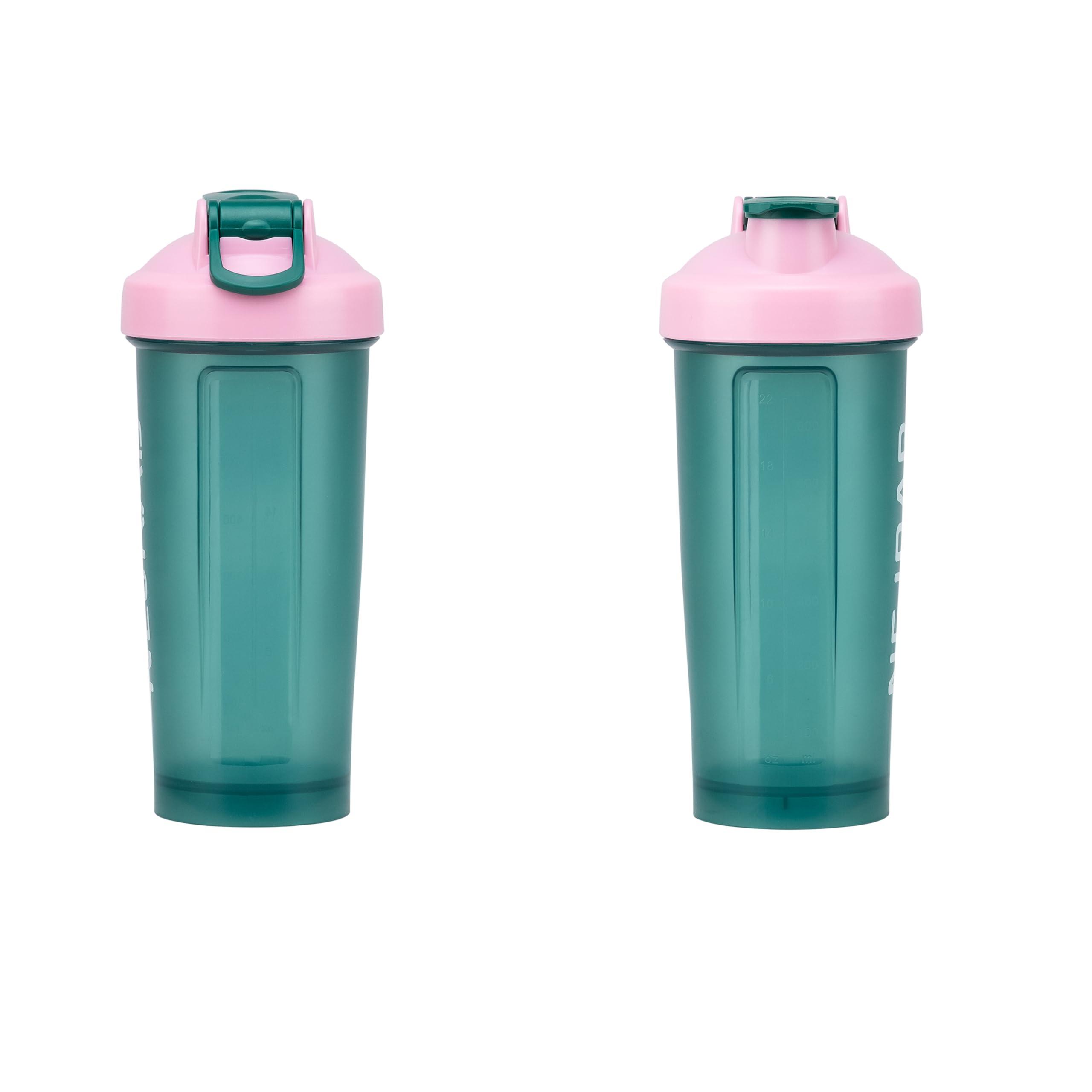 NEJRAB NEJRAB Protein Shaker Bottle - Sports Blender Bottles for Protein Mixes and Shakes - 28 Oz, Leak-Proof, shaker cups for protein shakes, Pre-workout (Green), Medium, NJB 28-Oz