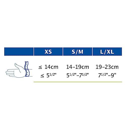 Actimove Actimove Professional Manus Forte Plus Wrist Support & Thumb Brace | Wrist Splint for Arthrosis, Rheumatoid Arthritis, Sprains, Tendon, Soft Tissue & Ligament Injuries, Postoperative Care | Black, Left, X-Small