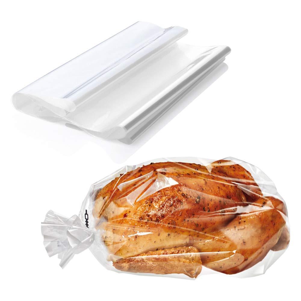Kiginhans 20Large Oven Bags Turkey Size,Cooking Roasting Bags Large Size(2224Inch) Meat Roasting Bags Safe for Turkey Meat Fish and Vegetables (20bag 2Packs)