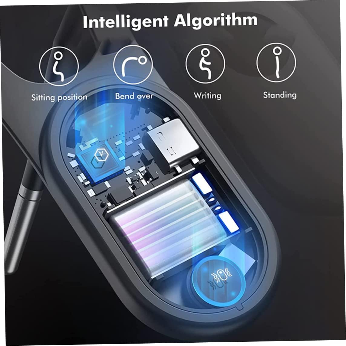 KUYYFDS KUYYFDS Posture Corrector for Men and Women with Smart Vibration Reminder Adjustable Strap Upper Back Braces Correct Sitting and Standing Posture(Unisex) Back Braces