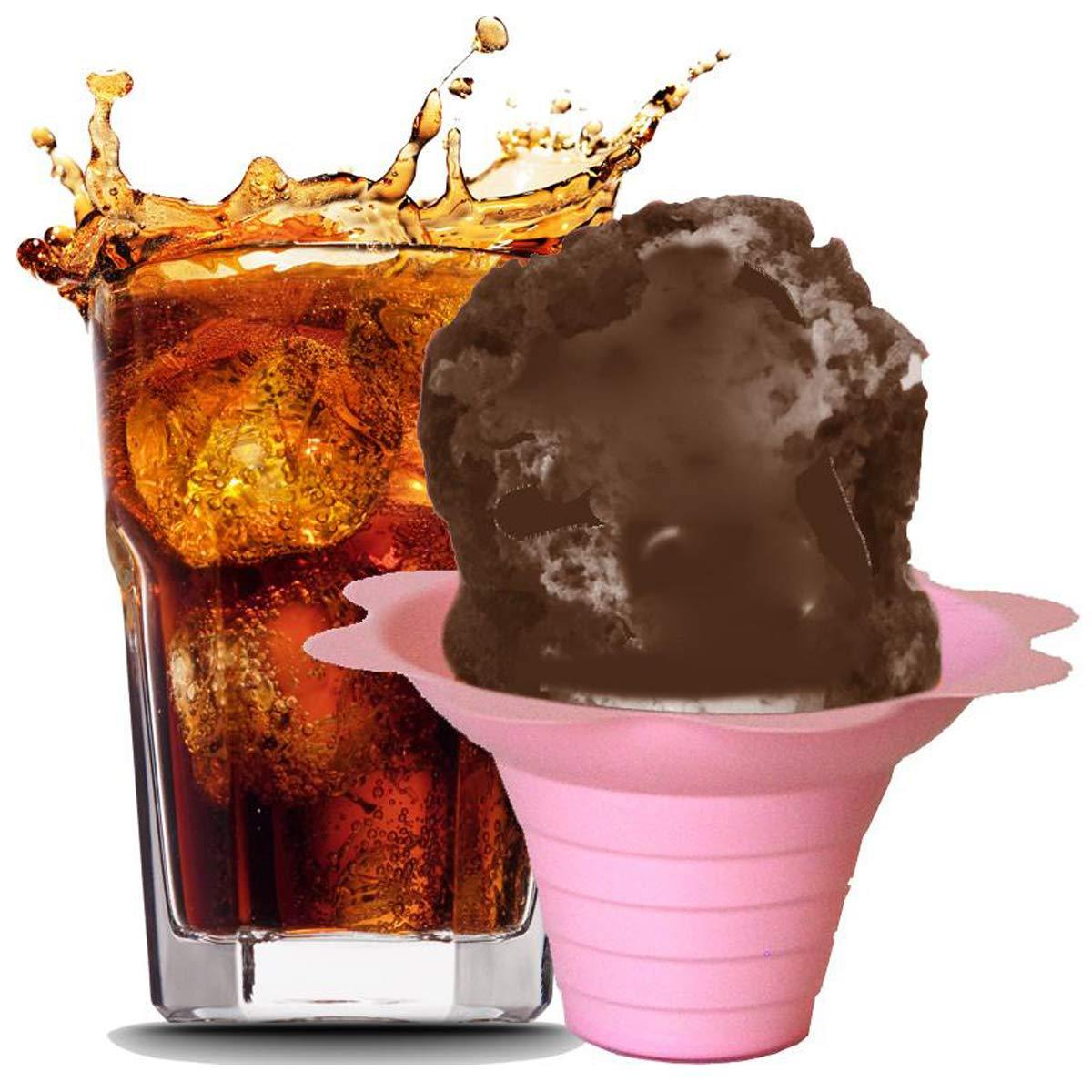 Hypothermias Hypothermias Shaved Ice and Snow Cone Syrup Flavor Concentrate - Quart (32 Fl Oz) - Makes 8 Gallons of Ready to Use Flavor Syrup - Cola - Unsweetened - Must Add Sweetener and Filtered Water