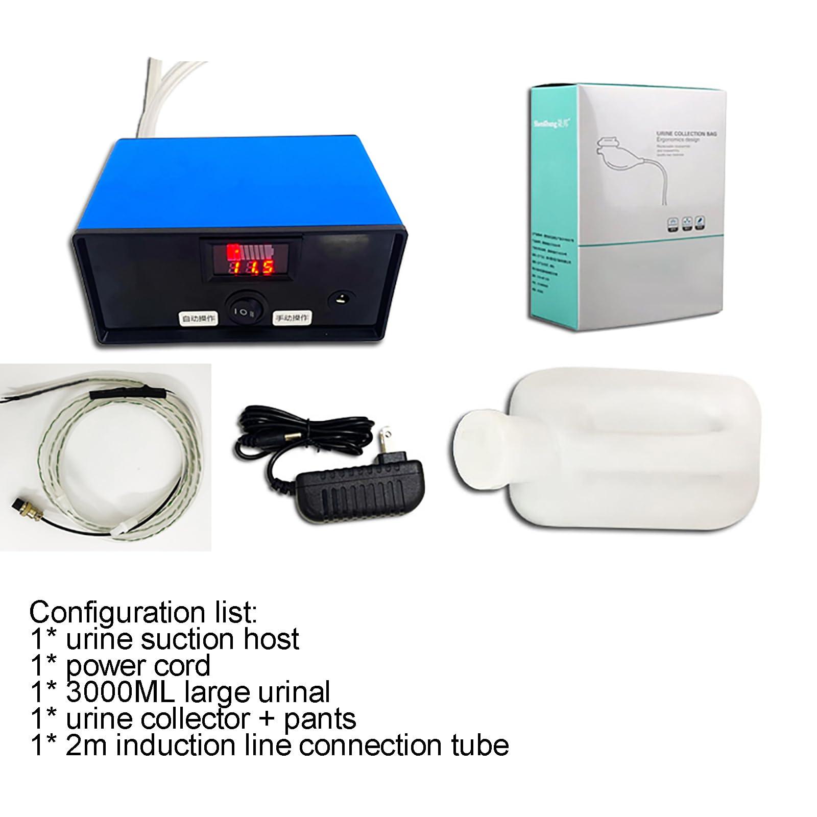 HZFAIGLL HZFAIGLL Electric Urine Collector for Women, Intelligent Urinal System, High Elastic Adjustable Waist Belt, Bed Rest Anti-Leakage Design, with 3000 ml Urinal