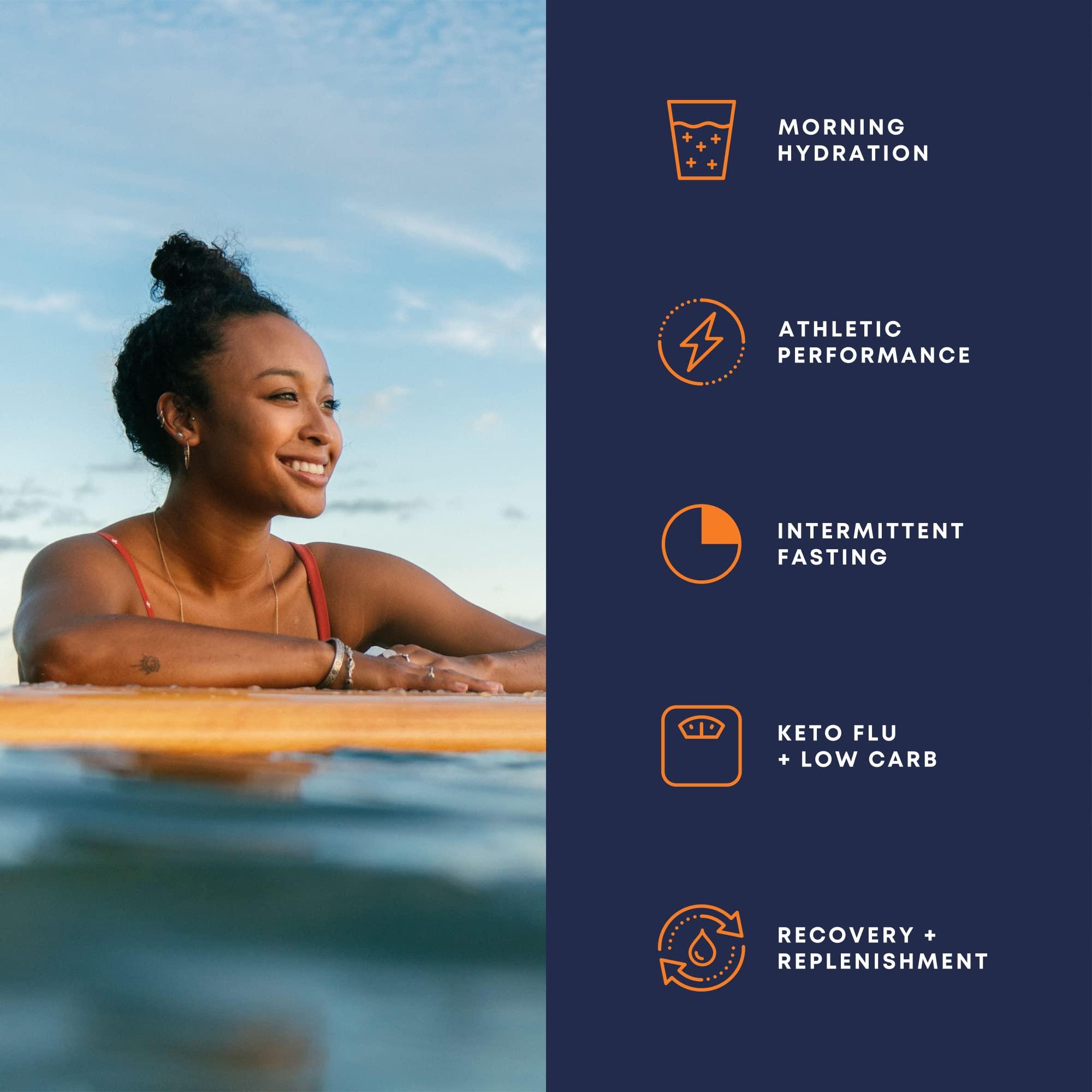 Hi-Lyte Hi-Lyte Pro Hydration Packets, 16 Individual Drink Packets | Orange | Keto K1000 Electrolyte Powder | Hydration Supplement Drink Mix | Raw Mineral Flavor