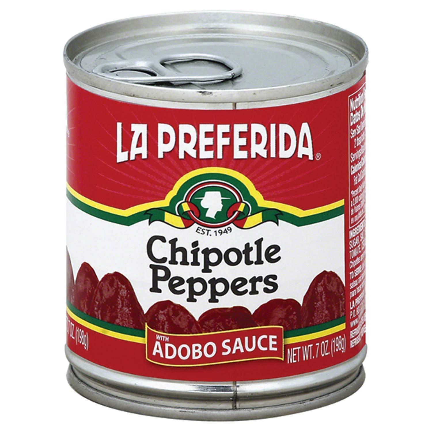 LA PREFERIDA La Preferida Whole Chipotle Peppers, Hot , 7 OZ (Pack - 3)