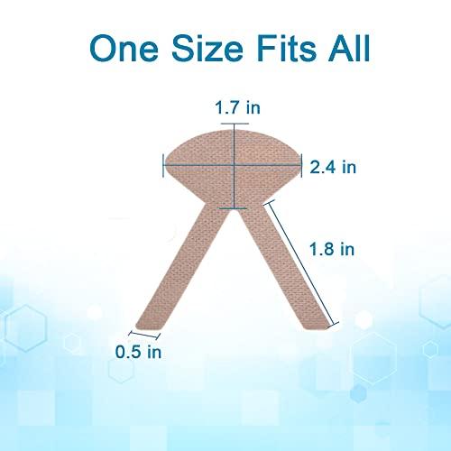 BAOZENP BAOZENP Nasal Tube Holder - Nasogastric Feeding Tube Fastener Catheter Fixed Tape Sticker Nursing Supplies for Home care, Clinic, 50 pcs