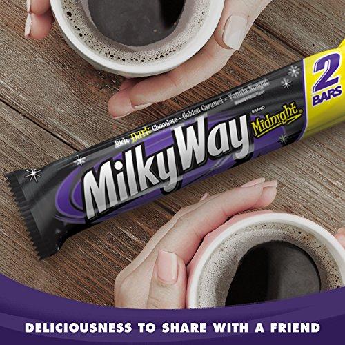 MilkyWay MILKY WAY Midnight Dark Chocolate Sharing Size Candy Bars 2.83-Ounce Bar 24-Count Box
