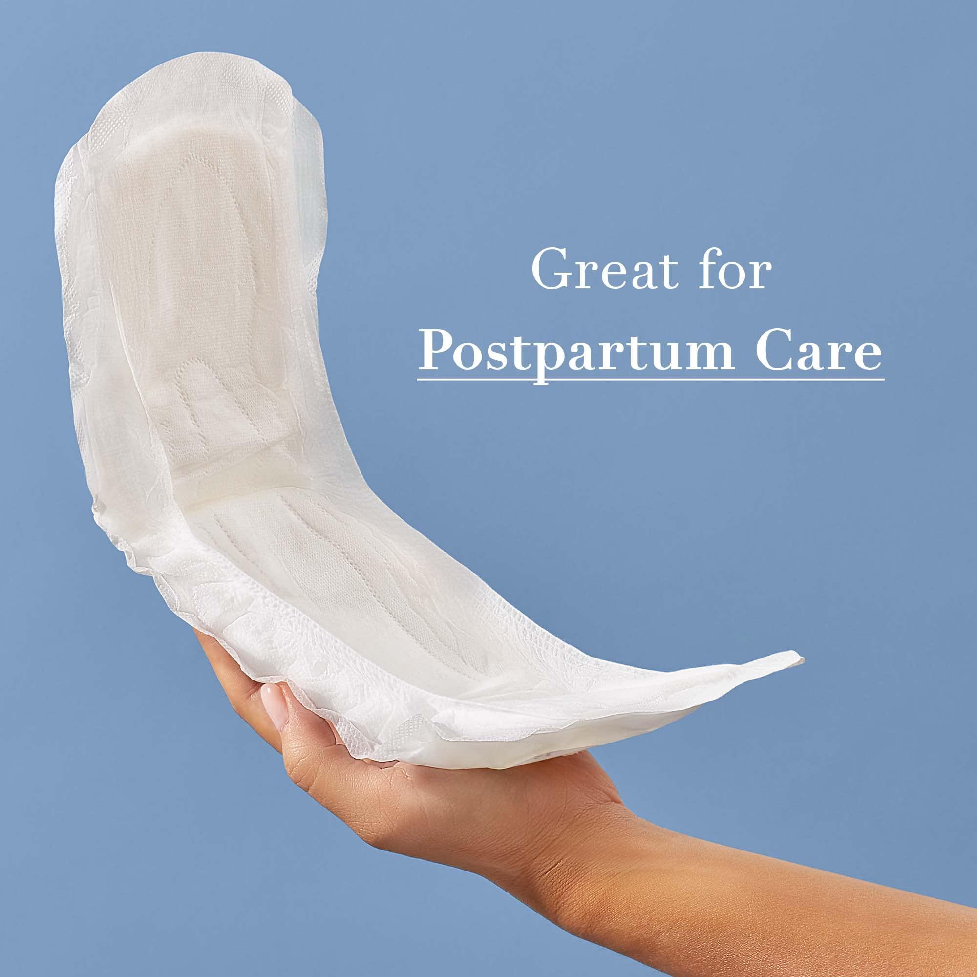 Rael Rael Organic Cotton Incontinence Bundle Pack - Regular and Ultimate Pads, 136 Count