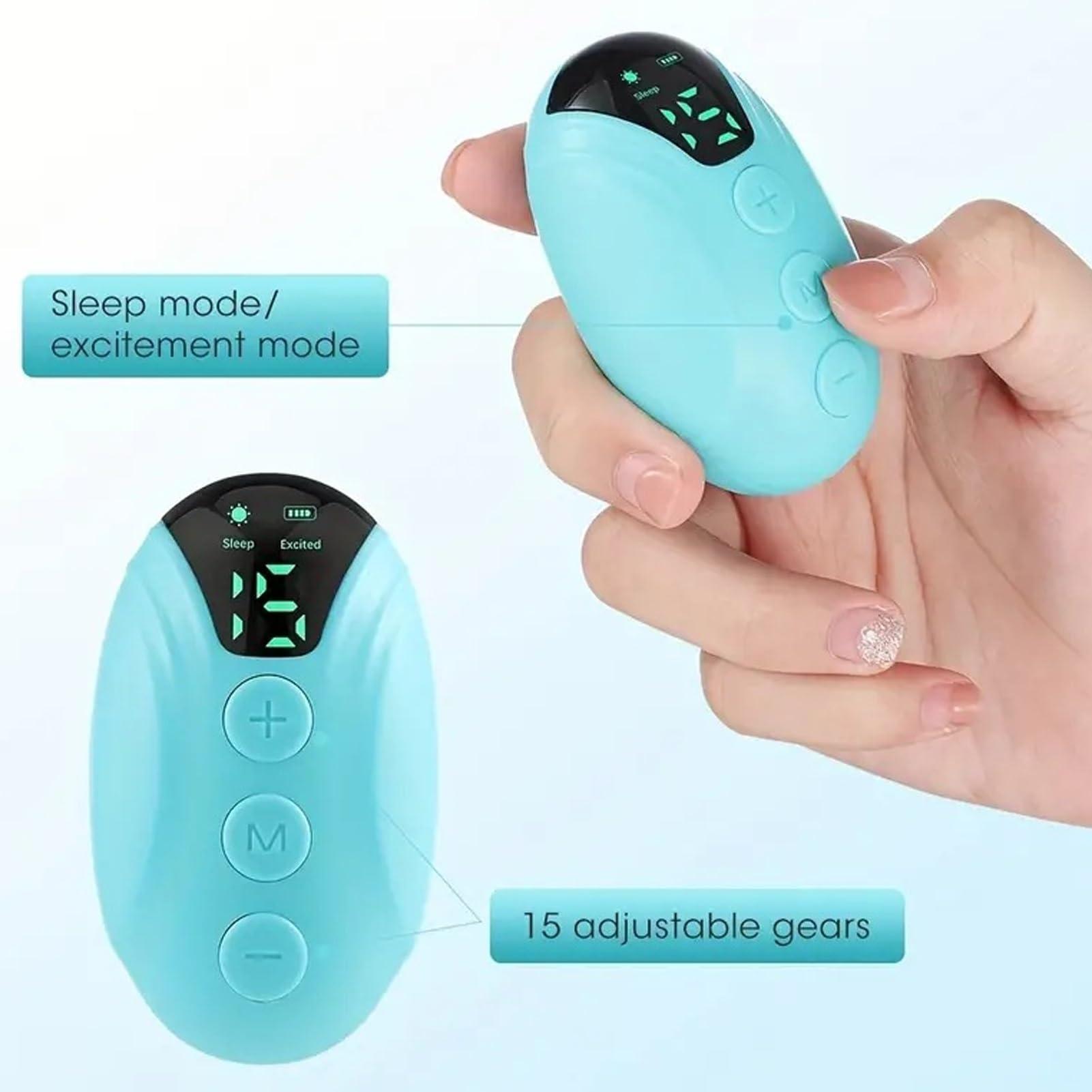 HEAKADE HEAKADE Neurocontrol Dispositivo para Ansiedad, Sleep Aid Device, Hand Held Nighttime Sleep Aid Device, Improved Mood and Focus Attention, Small, Easy to Carry(Color:White)