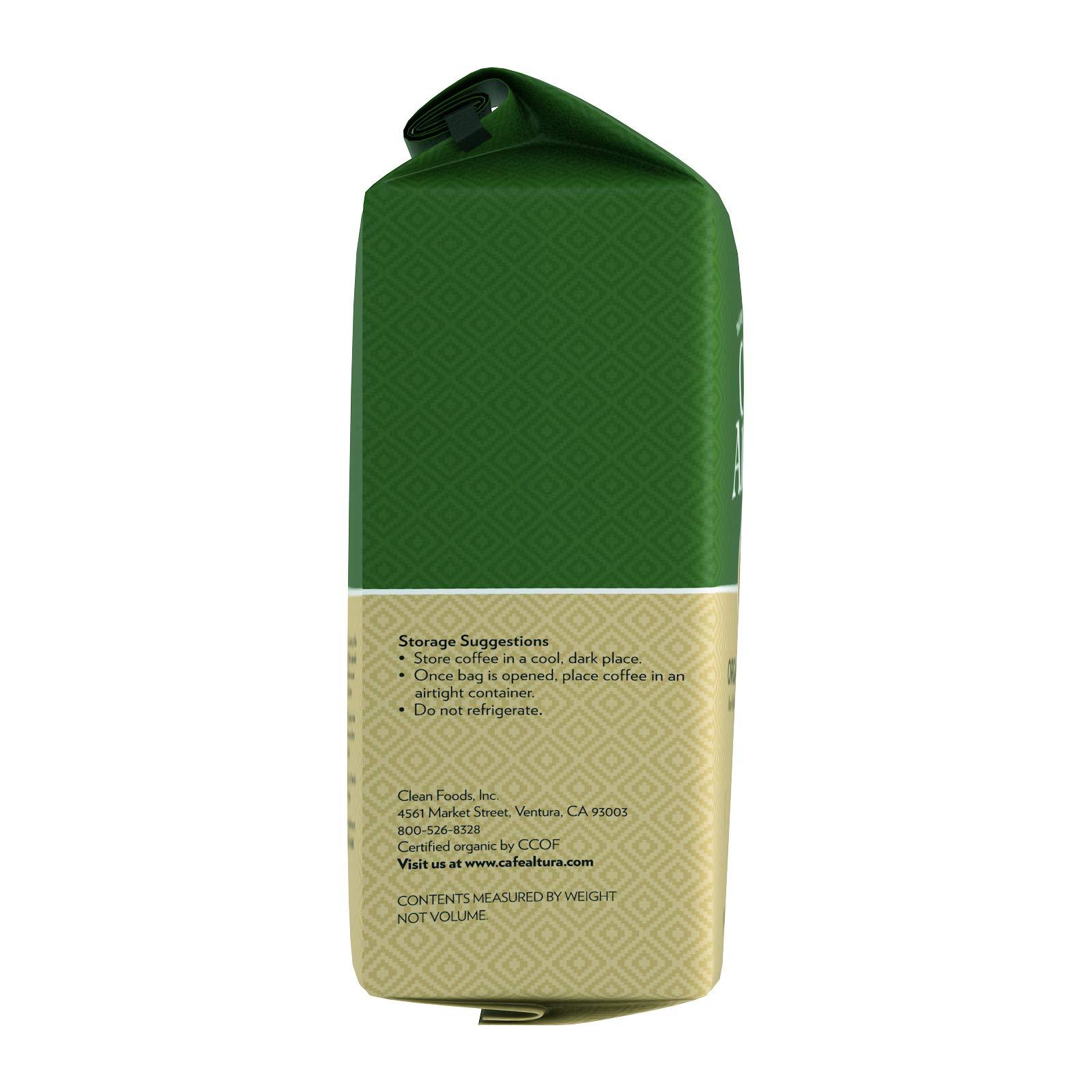 Cafe Altura Cafe Altura Organic Coffee, Whole Bean, French Roast, 10 oz (283 g)